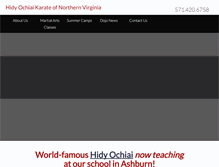 Tablet Screenshot of hidyochiaikaratenova.com